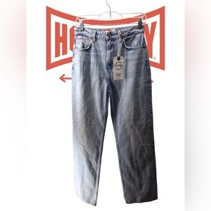 Reformation Men's Straight-Leg Blue Jeans